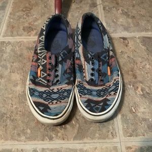 Authentic patten vans